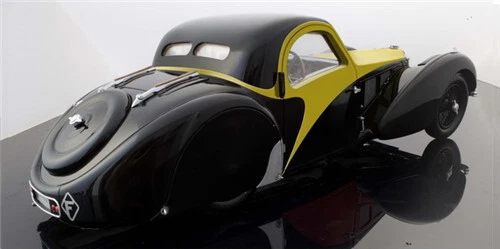Bauer for Bugatti Type 57SC Atalante 1937 B003 yellow limited edition 1/12 Truck - Image 3 of 4