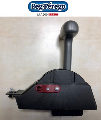 Schalthebel Komplett PEG PEREGO Gaucho 12 Volt Rock' IN Schwarz Von 2014 Al 2018