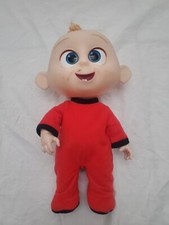 Disney Pixar Incredibles 2 Baby Jack Jack Talking Sounds Light Up Plush Doll