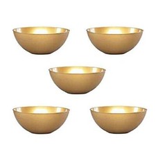 Premium Large Heavy Weight Plastic Wave Serving Bowl 60 oz for Parties Wedding