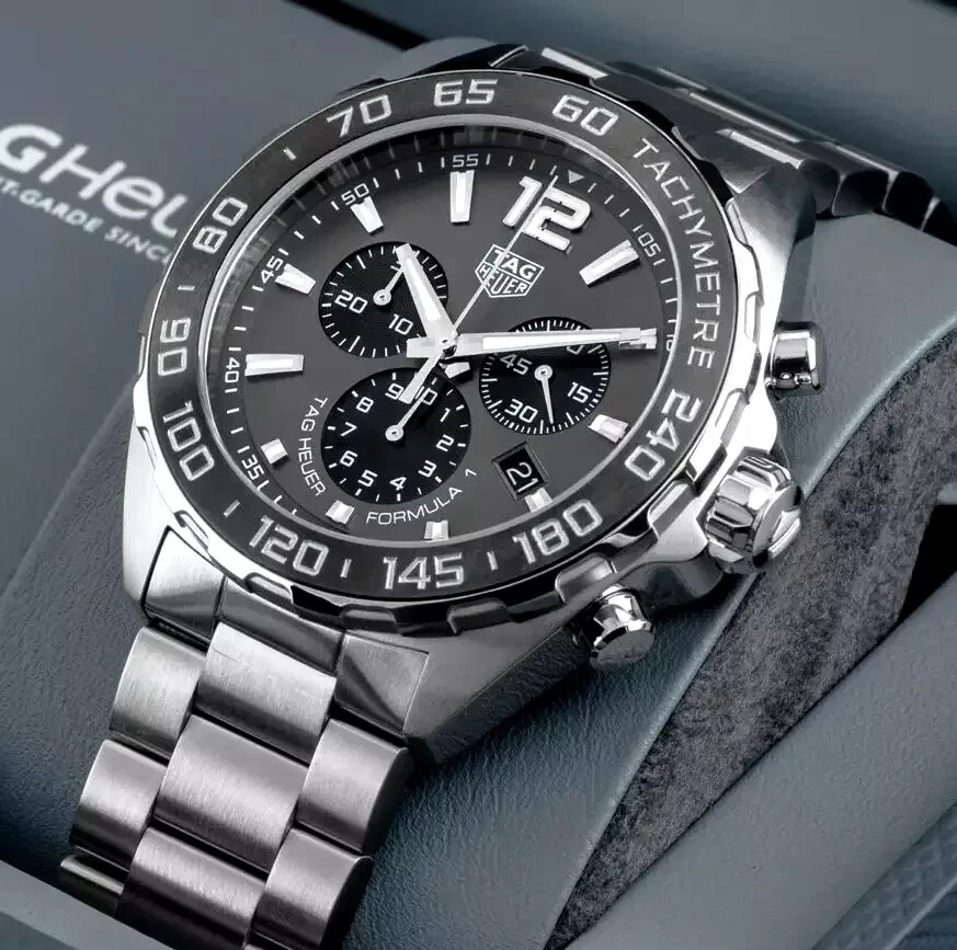 TAG Heuer Formula 1 Quartz Chronograph Men's Wristwatch Case 43mm