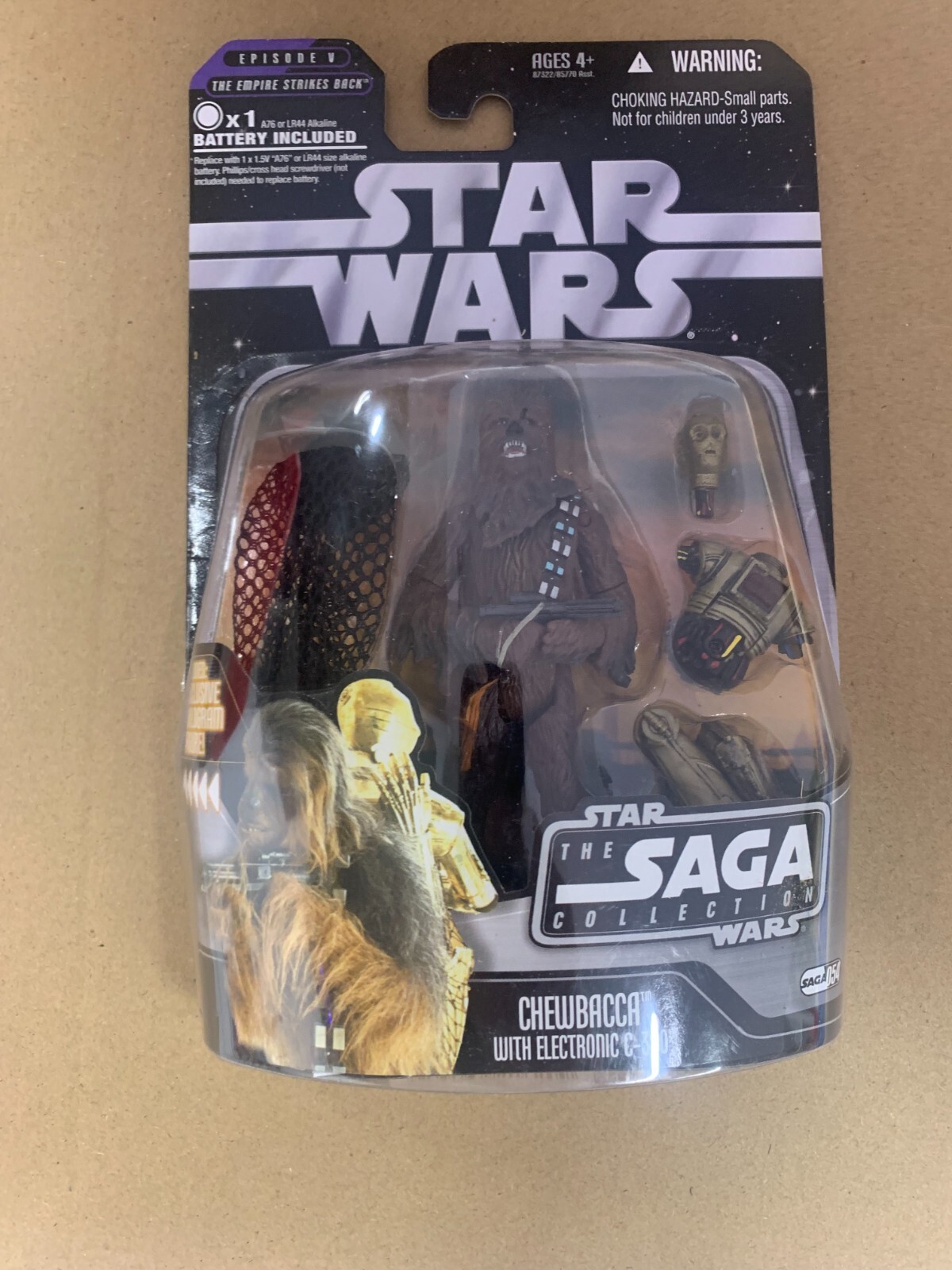 Star Wars The Saga Collection Saga 2 Chewbacca with Electron