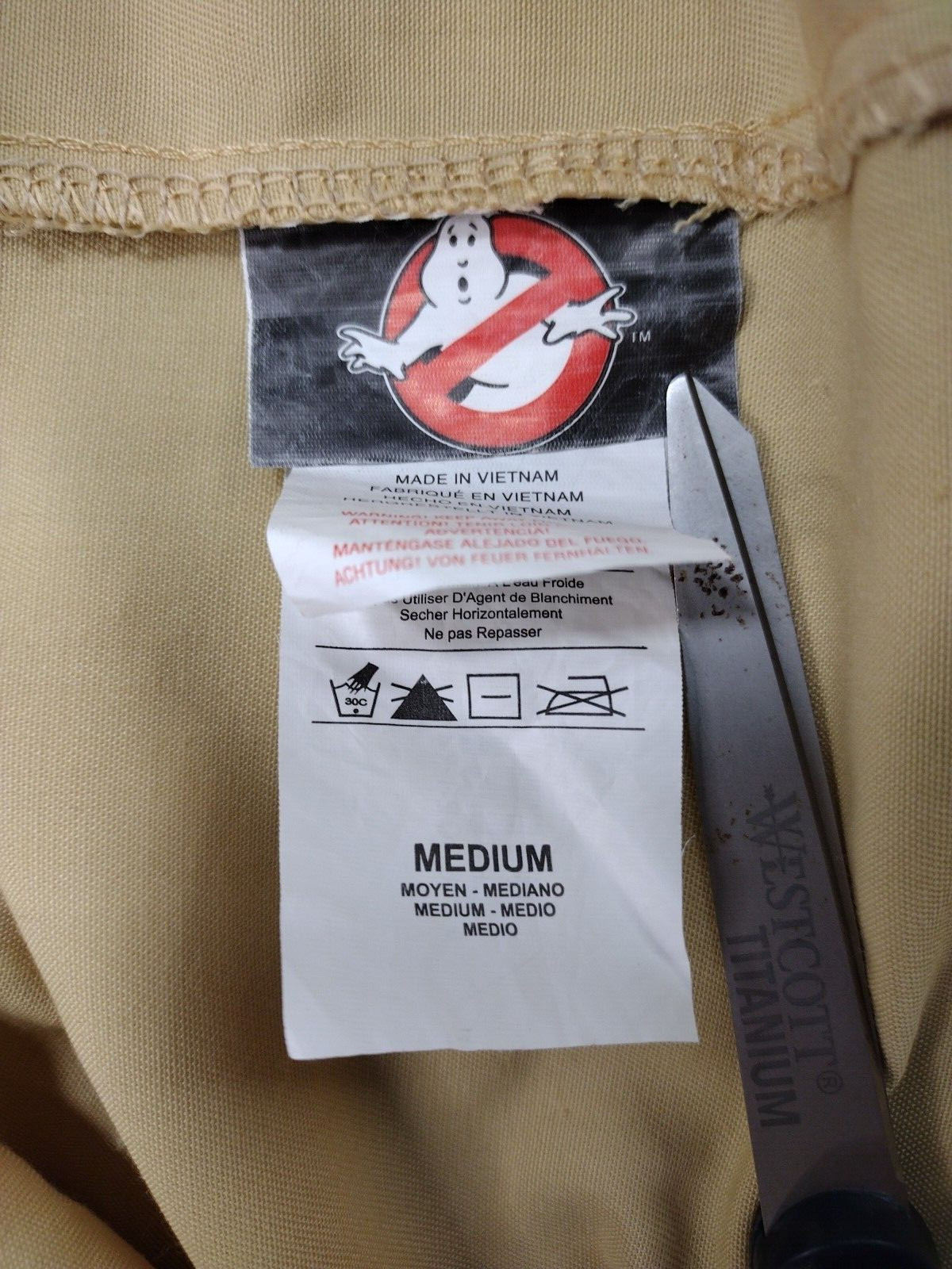 Rubies Ghostbusters Jumpsuit Khaki Kids Medium Costum… Gem