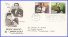 USA5 #3343 ADDR PCS ARTCRAFT FDC STR2  Hollywood Composers Alfred Newman