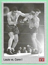 1991 AW Sports All World Boxing Joe Louis vs. Billy Conn #143👍