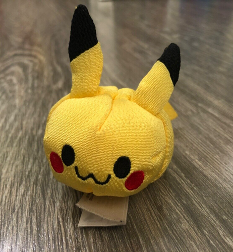 Pokemon Center 2016 Japanese Pattern Mini OTEDAMA Pikachu Bean Bag Plush Used - 第 1/10 張圖片