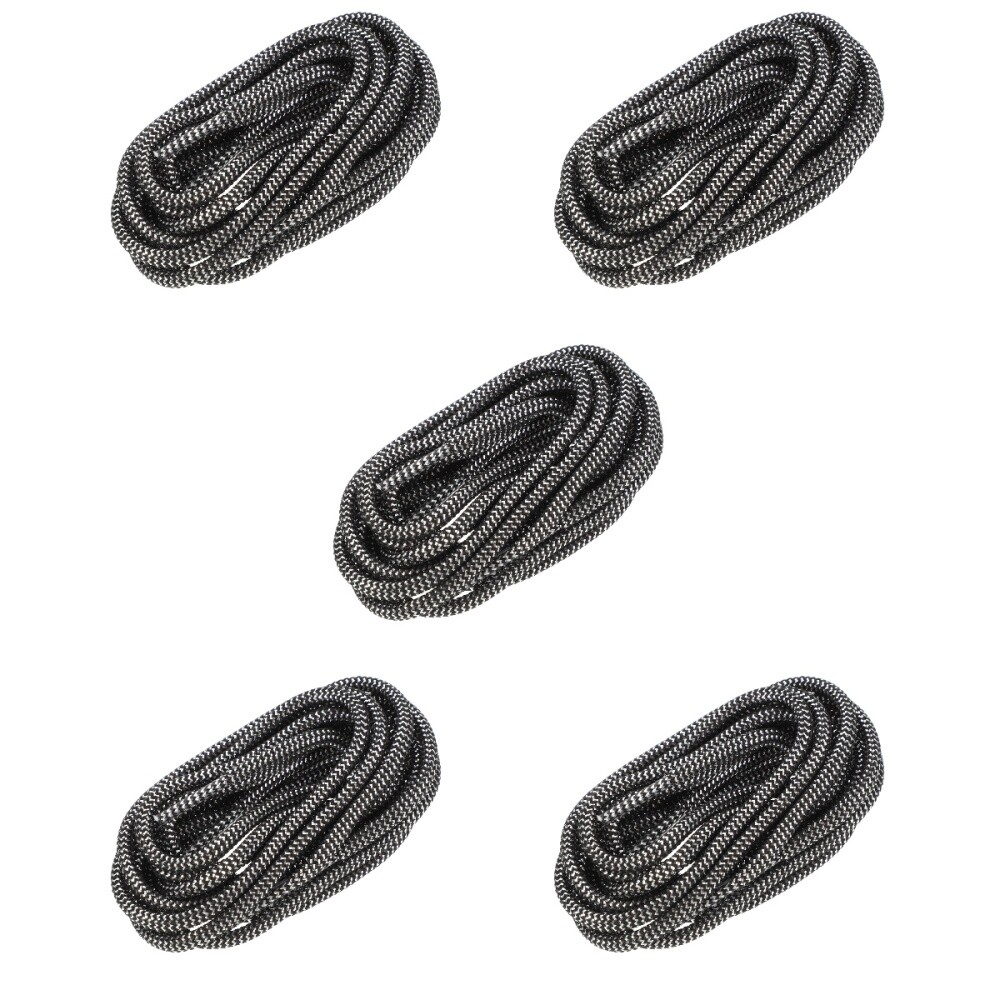 APL 5 Paia Lacci per Scarpe in Filo Tondo Elastico per Scarpe da Ginnastica Uomo