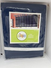 Circo Navy With a White Strip Window Valance 54  x 15" NIP