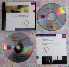 2x SVIATOSLAV RICHTER CD Lot: Schumann  Brahms LONDON  See Description ET461