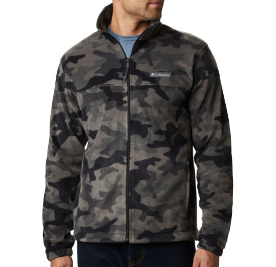 camo fleece jacket columbia
