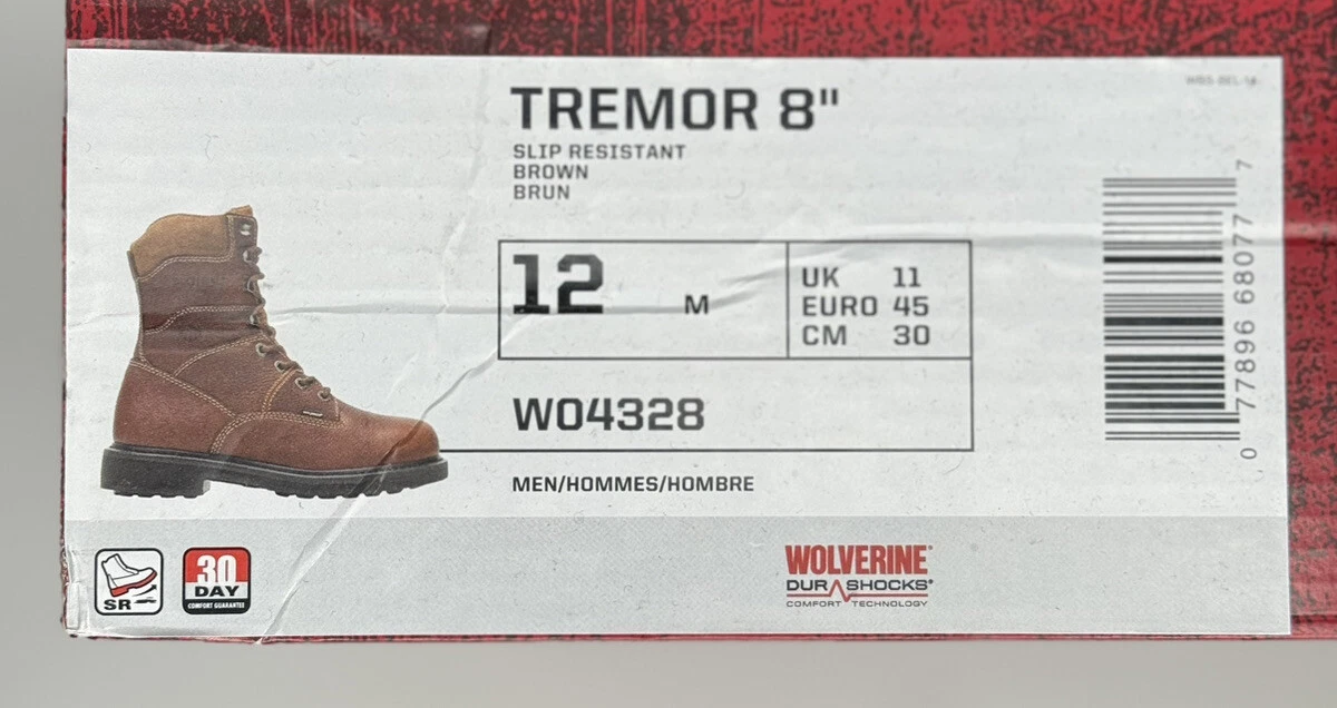 Wolverine top tremor durashocks