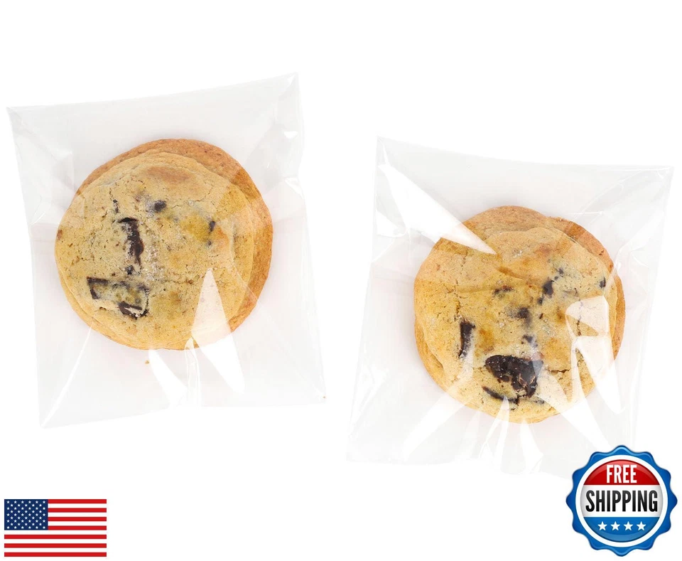 Delatanus 4-1/2 x 6-1/2 Inch Clear Cellophane Cello Bags-Fits A4 Envelope 4X6 - Image 4 of 4