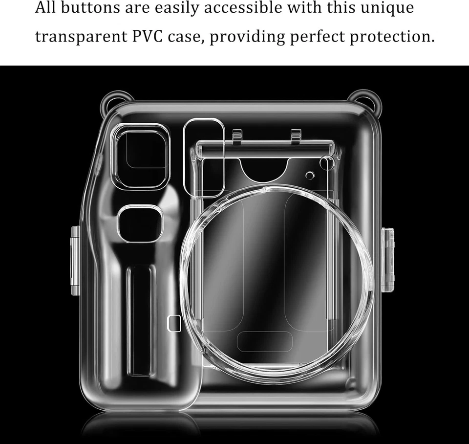 Protective Case for Fujifilm Instax Mini SE Instant Camera Hard Shell Cover - Image 3 of 4