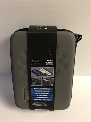 SP Gadgets POV Case Elite Grey - Medium - CASE ONLY - NWOT Suitable For GOPRO NW