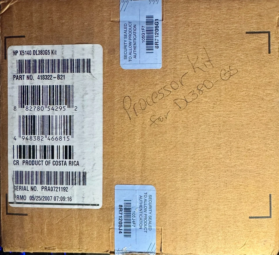 418322-B21-cpu-only NEW HP 2.33Ghz Xeon 5140 CPU for Proliant DL380 G5 - Image 2 of 2