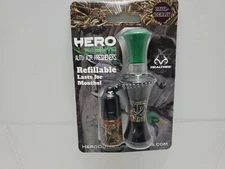 HERO Scents Auto Air Freshener, Refillable, DUCK CALL, MULBERRY Scent