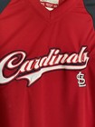St. Louis Cardinals Mens Size Medium Mlb Genuine Merchandise Shirt Red blue — photo 2