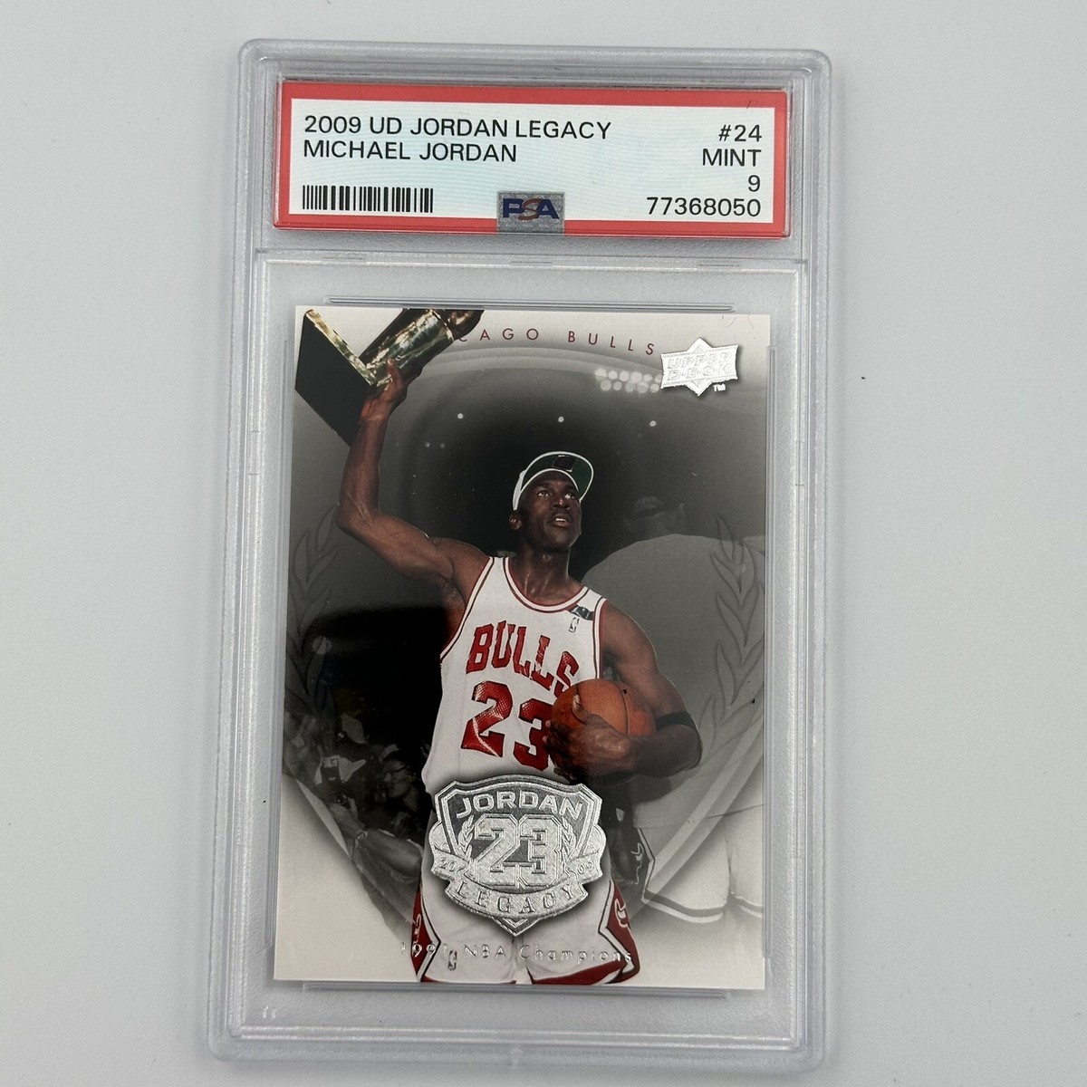 Michael Jordan 2009 Upper Deck Jordan Legacy #24 PSA 9 Mint First