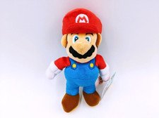 Nintendo Super Mario Mario With Tab Plush Toy Dolls Stuffed Doll Gift Toys 9"