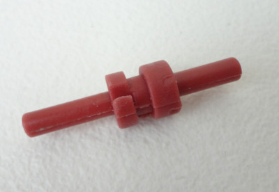 USED Part(s) For Bogen #3063 Manfrotto #136 Fluid Head : Red Plastic QR PART