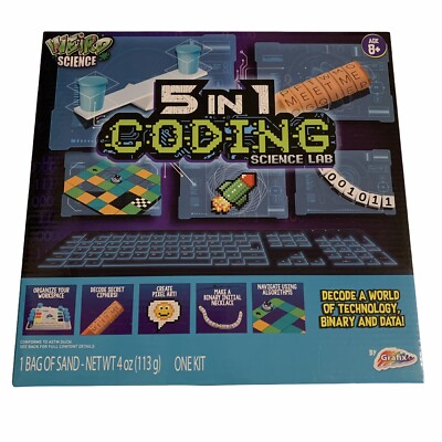 Weird Science 5 In 1 Coding Science Lab Coding Kit Kids New In Box Free Ship