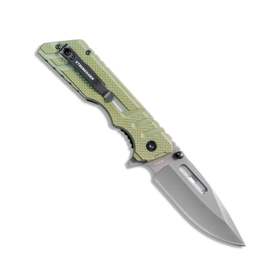 XTREMEDAWN Pocket Knife Folding Knife Tactical Knife Camping Knife Hunting Knife - image 4 of 4