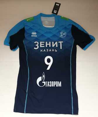 3809 Errea Jersey Wettspiel Volleyball Zenit Kazan 9 Earvin Ngapeth Rus Top Liga
