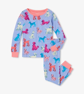 NWT Sz 12 HATLEY Organic Cotton Sweet Fawn Pajamas PJs