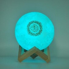 Bluetooth Speakers Wireless Muslim Night Light Quran speakers 3D Moon With remot