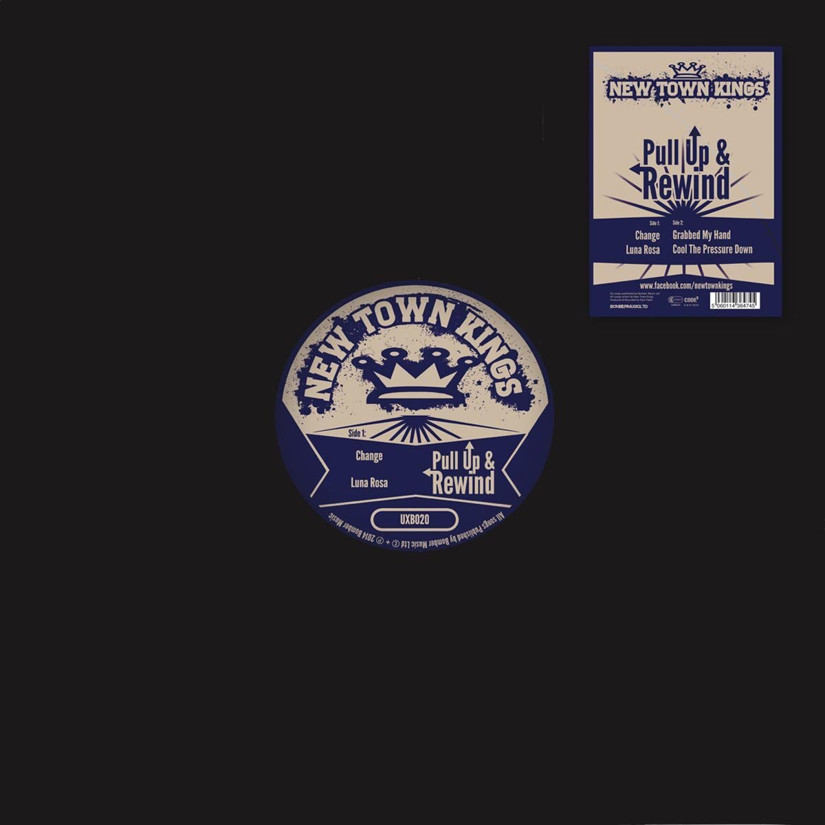 New Town Kings Pull Up & Rewind Dl Card (Vinyl LP)