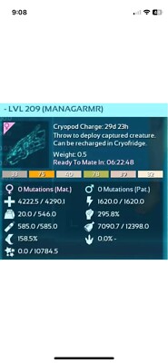Ark Survival Ascended Pve New Extinction Level 209 F Managarnr Clone