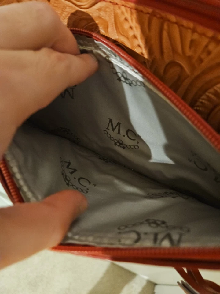 Bolso Bandolera Mujer Florence Tostado Floral MC Marc Chantal Foto 4 de 4