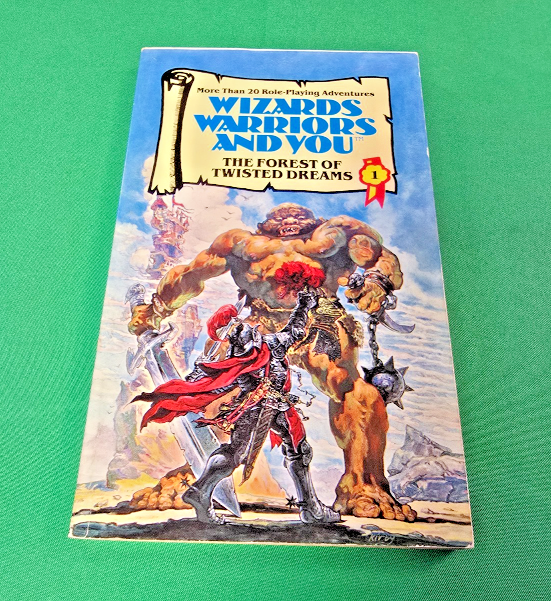 The Forest of Twisted Dreams **VGC 1st/1st EDITION** Wizards Warriors and You #1