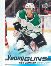 2019-20 Upper Deck Young Guns Nick Caamano Rookie #518 Dallas Stars
