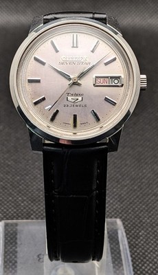 Citizen Seven Star Deluxe Automatic 1969 Vintage Watch Japan