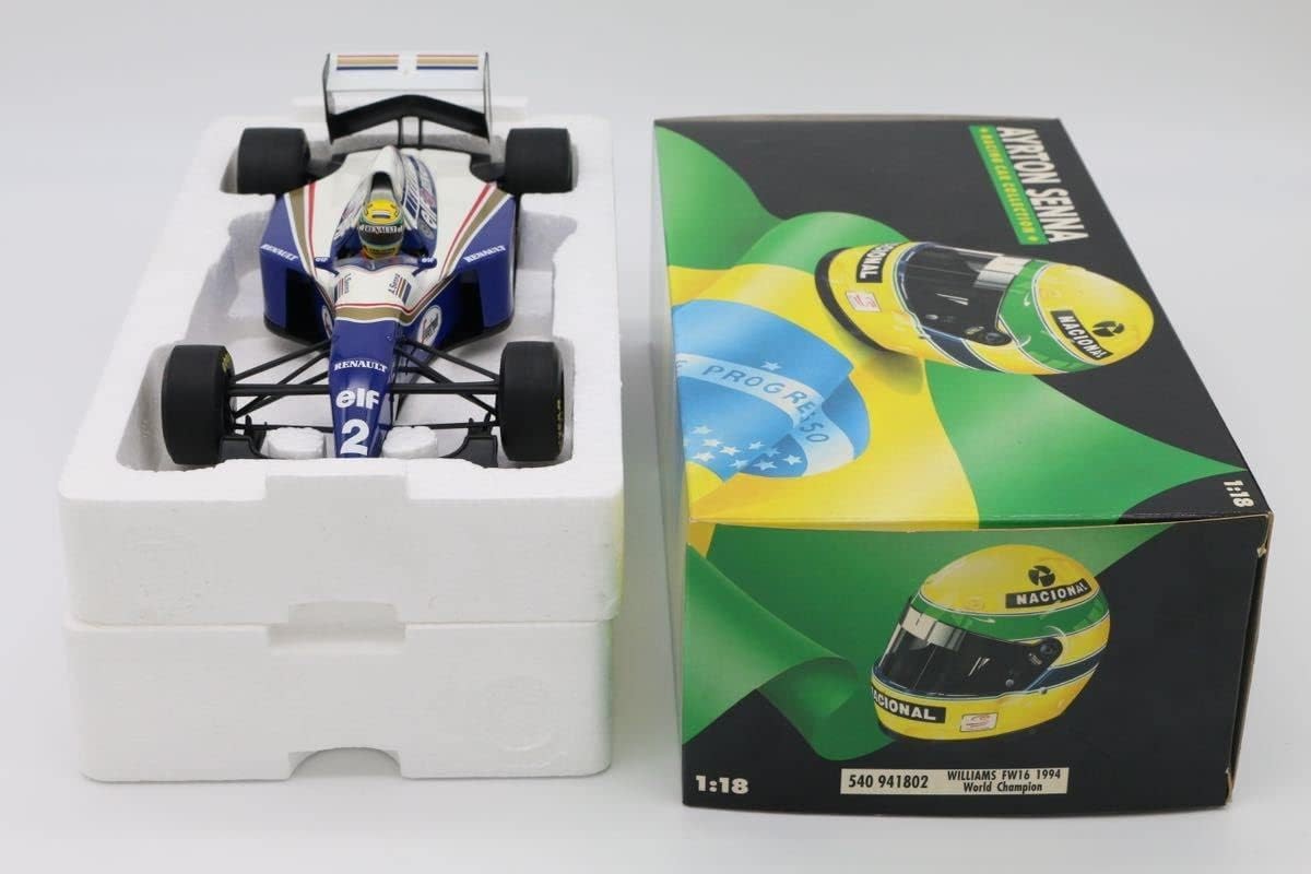 Ayrton Senna Helmet 1/18 + F1 2020 Schumacher Edition PS4 Game