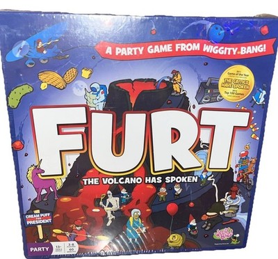 Furt- The Volcano Has Spoken- A Party Game from Wiggity Bang! 2014 New Sealed A5