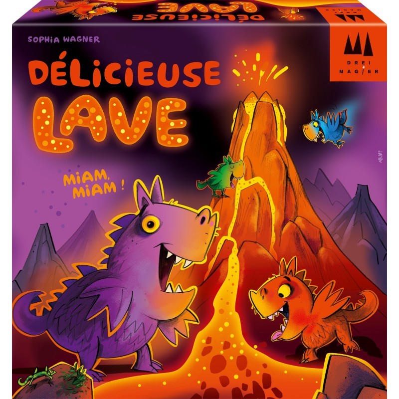 Délicieuse lave jeu éducatif Schmidt Spiele pour développer la logique des enfants