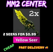 Roblox Mm2  Godly 2 Yellow Seer Murder Mystery 2 Fast Delivery 🚚