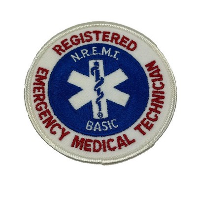 (NREMT) National Registered Emergency Medical Technician Basic Patch