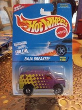 1997 Hot Wheels Main line Baja Breaker BW Wheels Collector #128 9581