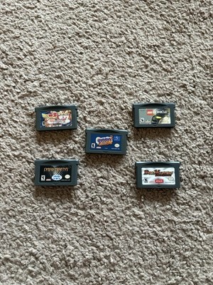 GBA Games Lot - Dragon Ball, Spyro, Bionicle - Tested and Working