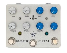 Mojo Hand FX Rock City Dual Overdrive Effects Pedal