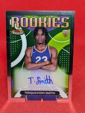 2023-24 Topps Finest - Rookie Finest Auto Terquavion Smith #RFA-TS