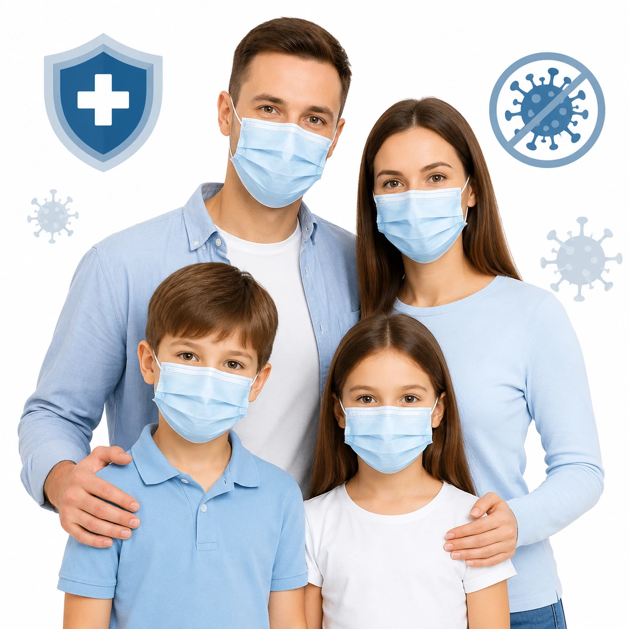 Disposable Face Mask 3-Ply Non Medical Surgical Earloop Mouth Dust Cover 200 pcs
Opens in a new wind
