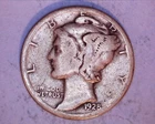 1928-S  MERCURY DIME VG+  **213-6B