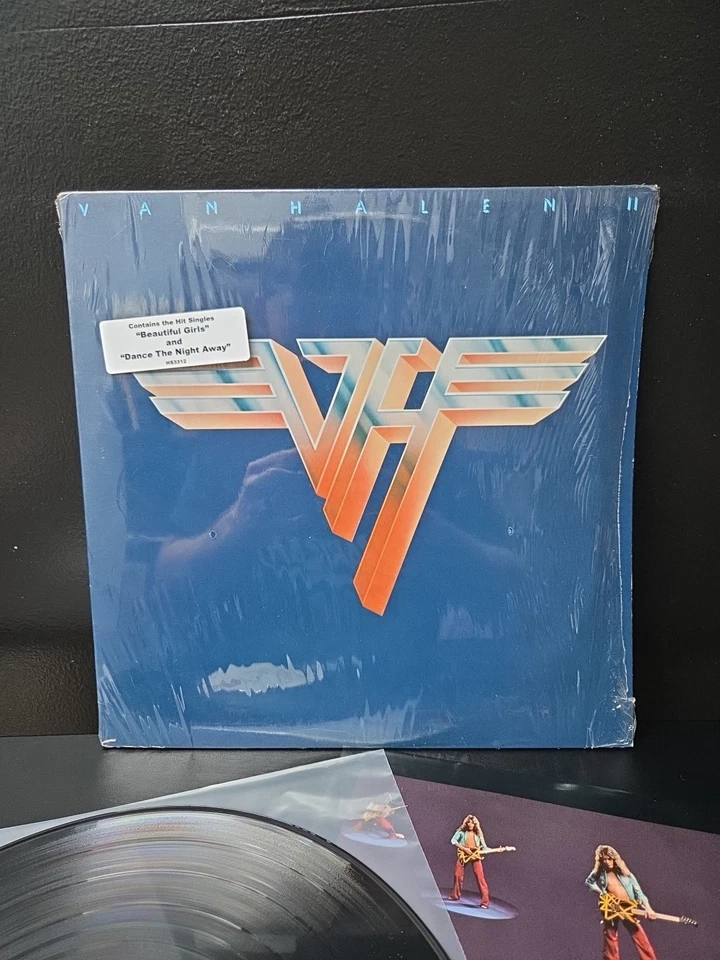 Van Halen II Lp Vinyl OG Early Press Shrink/Hype/Insert EX/NM- Wax - Image 2 of 4