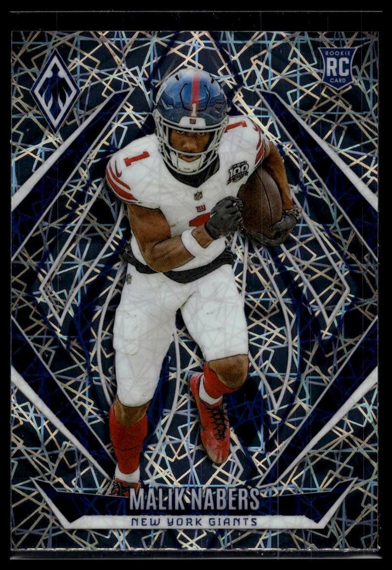 2024 Panini Phoenix #221 Malik Nabers Lazer Rookie