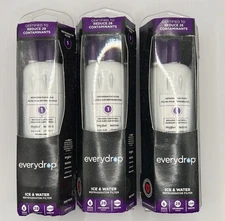 3x everydrop Ice & Water Refrigerator Filter (Lot of 3) New/Sealed