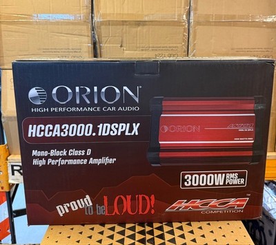 ORION HCCA3000.1DSPLX Auto Verstärker Mono Class-D Subwoofer Verstärker 3000 Watt RMS